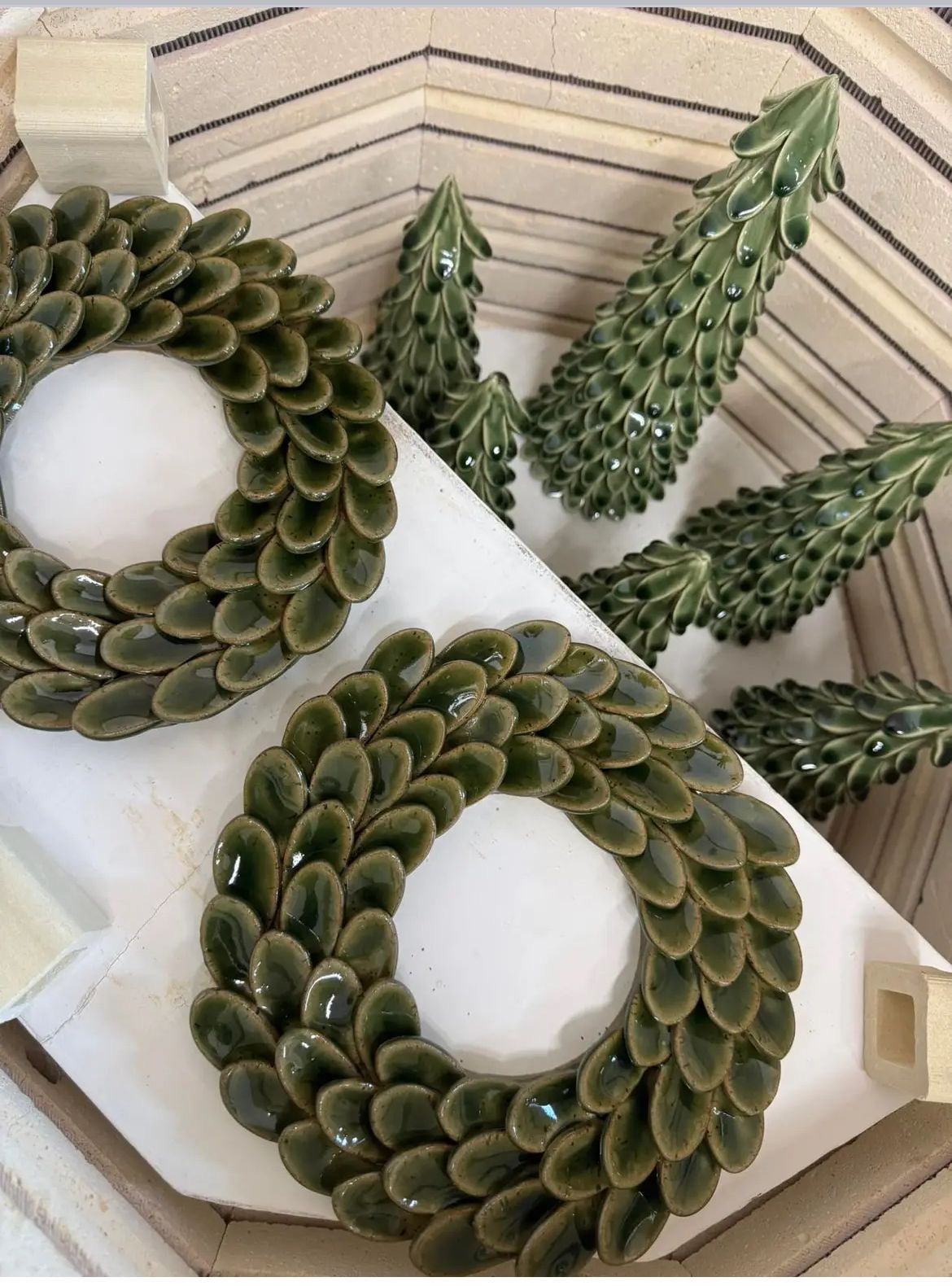 Taller de Corona de Navidad en cerámica