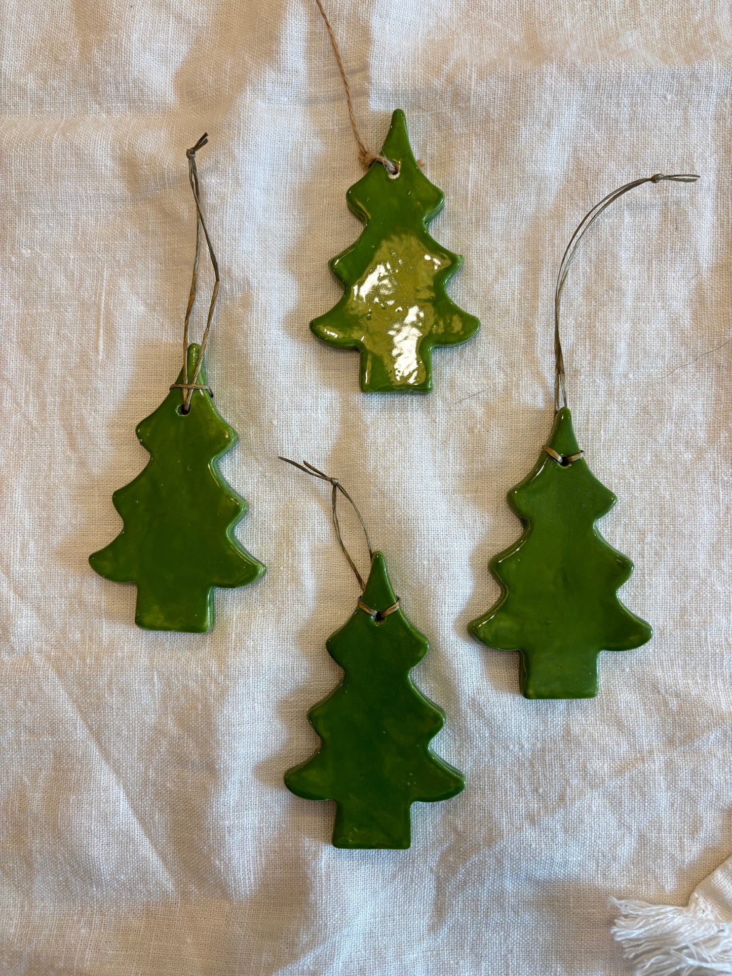 Set de árboles de Navidad Decorativo - Pack 4 piezas