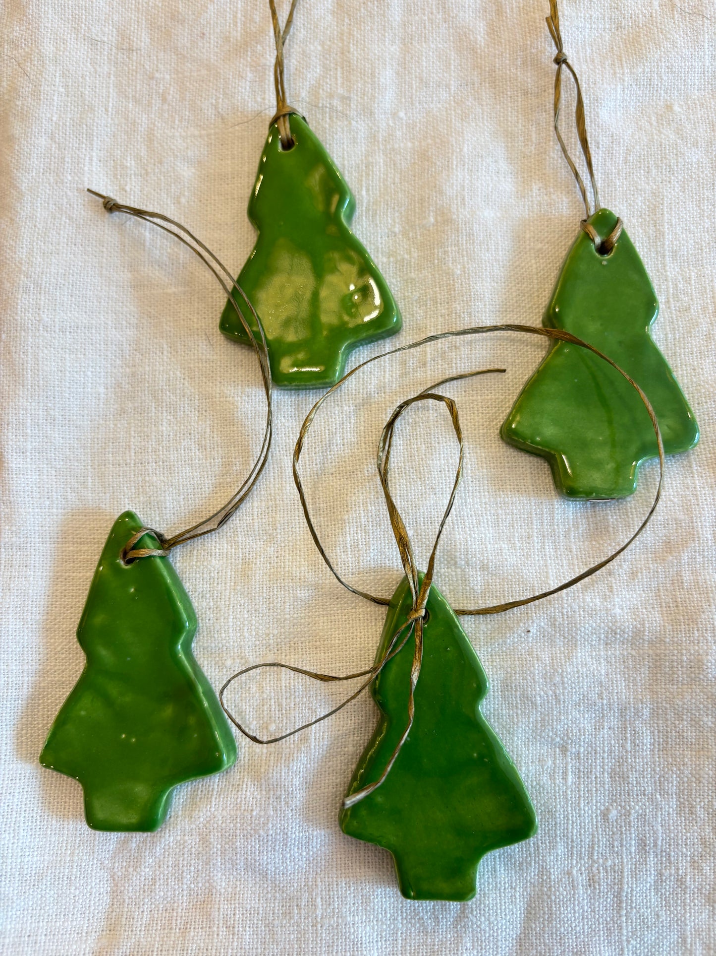 Set de Árboles de Navidad pequeños - Pack 4 piezas