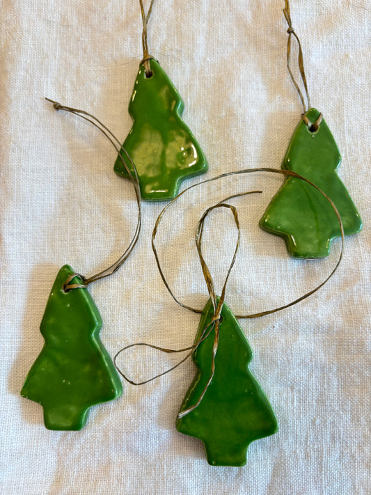 Set de Árboles de Navidad pequeños - Pack 4 piezas