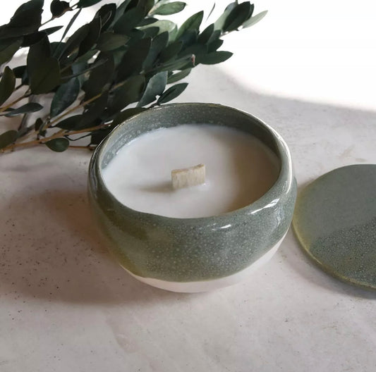 Vela ecológica de Jazmín y Bambú