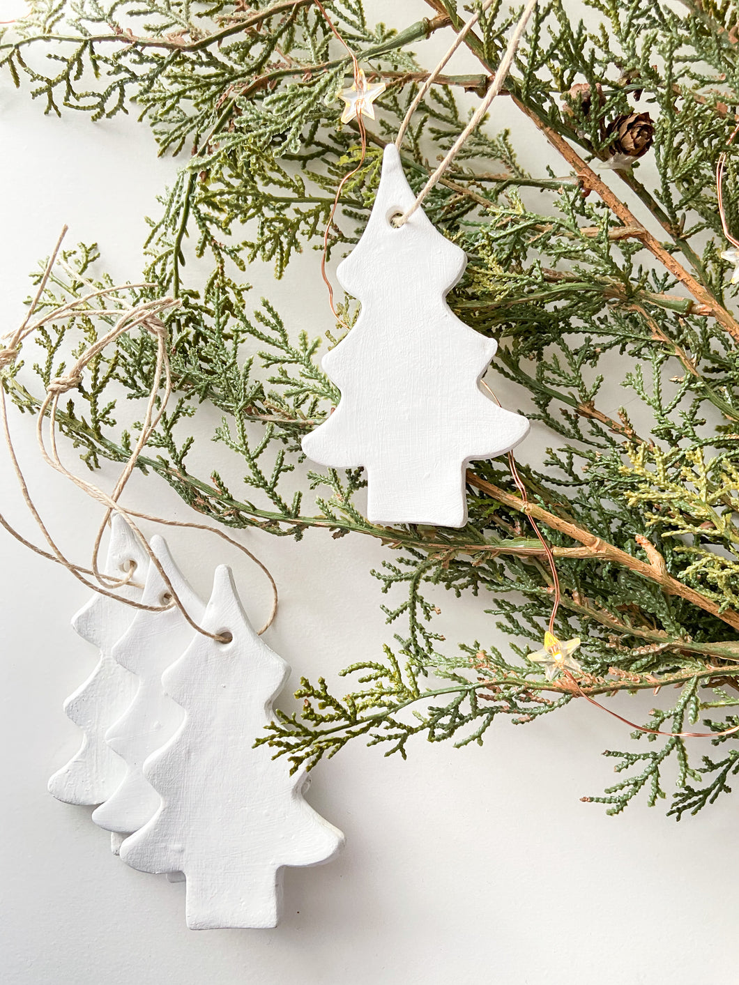 Set de árboles de Navidad Decorativo - Pack 4 piezas